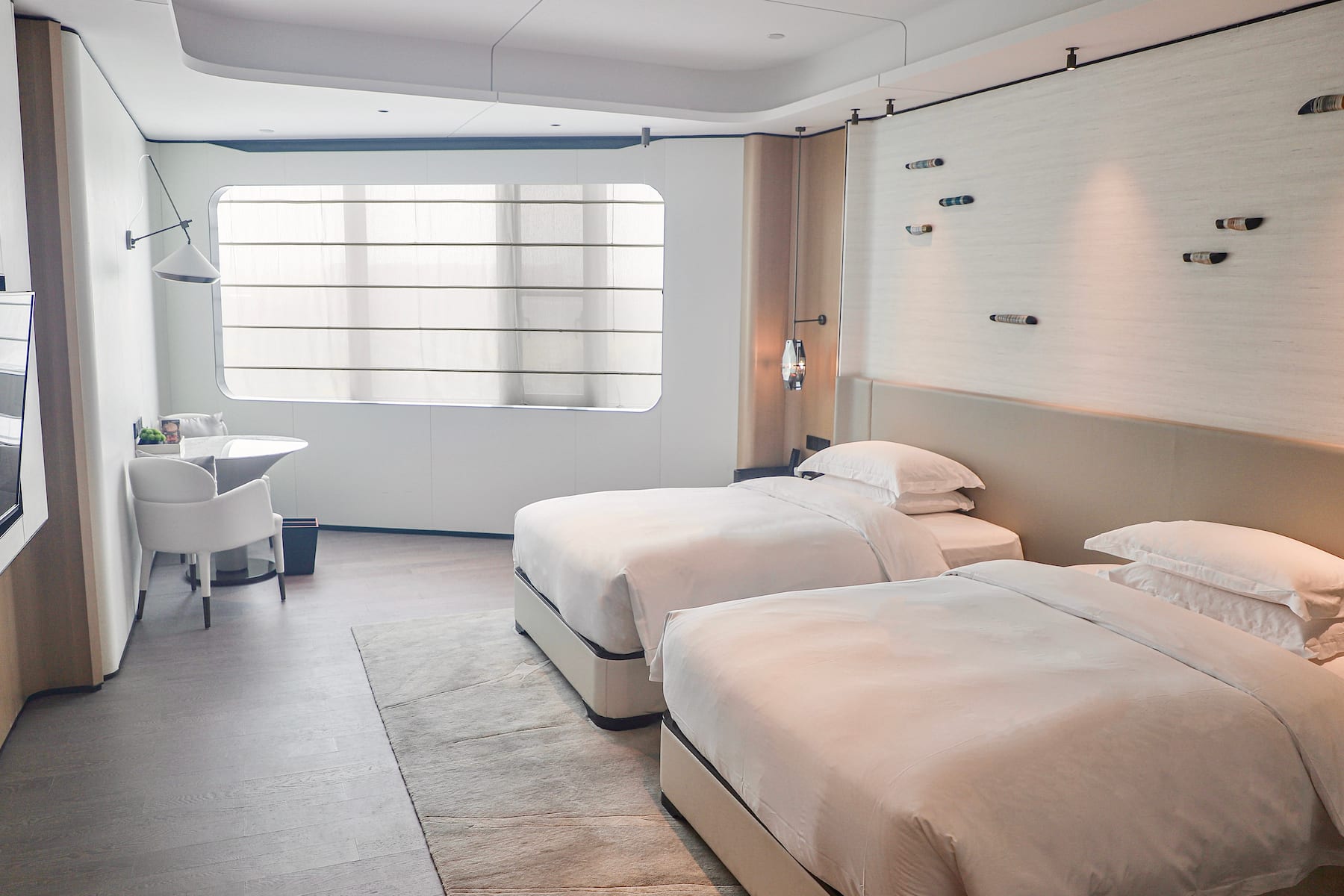 Guest room at the Wyndham Garden Nanjing Airport in Nanjing, Other than US/Canada